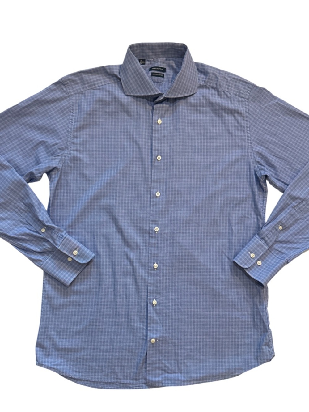 Suit Supply Men’s Button Down Long Sleeve Shirt